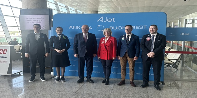 Ankara Esenboğa’dan Bükreş’e Direkt Uçuşlar Başladı